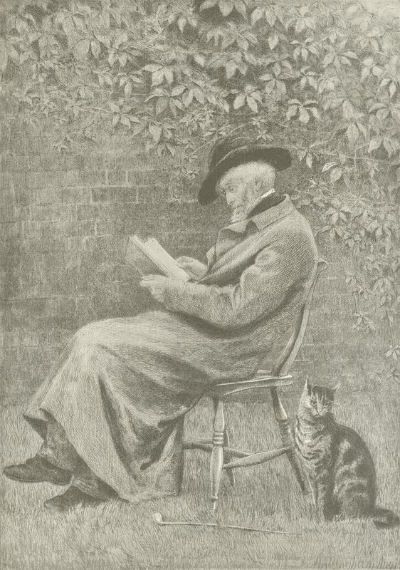 Carlyle in Chelsea door Helen Allingham