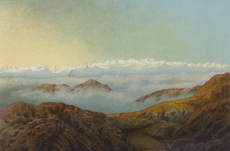 Zonsopgang op de Rigi door Helga von Cramm