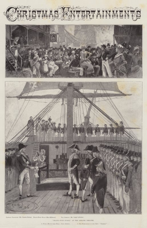 Kerstentertainment door Henry Charles Seppings Wright
