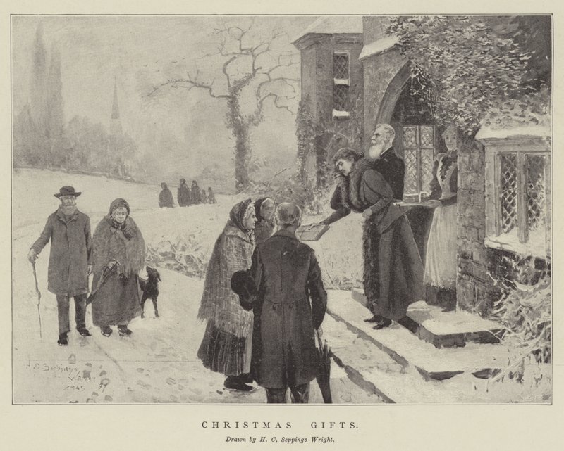 Kerstcadeaus door Henry Charles Seppings Wright