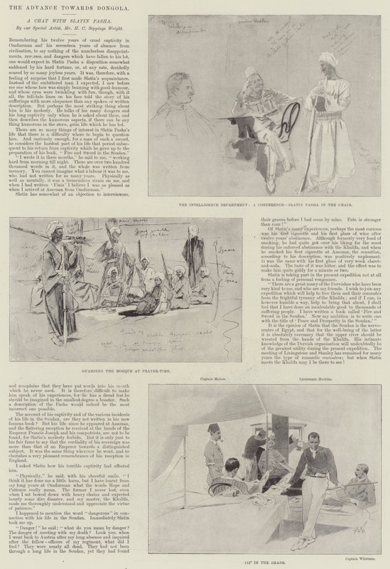 De opmars naar Dongola door Henry Charles Seppings Wright