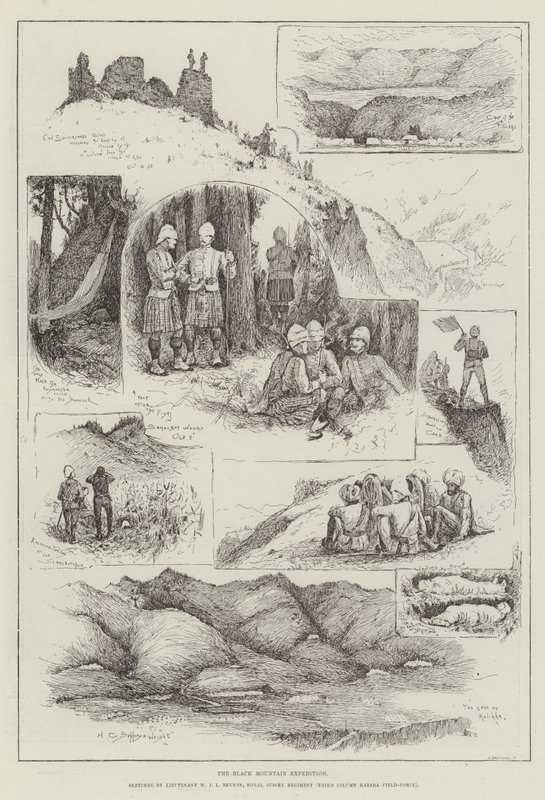 De Zwarte Berg expeditie door Henry Charles Seppings Wright