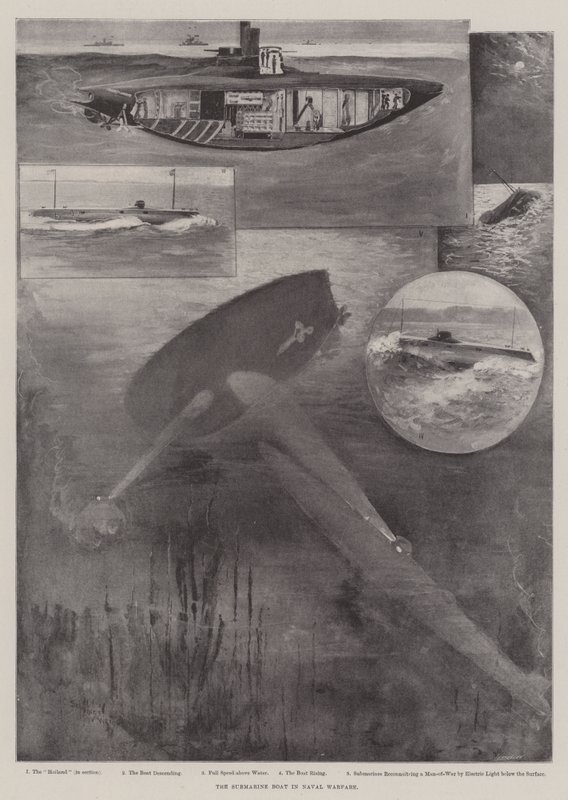 De Onderzeeër in de Zeemacht door Henry Charles Seppings Wright