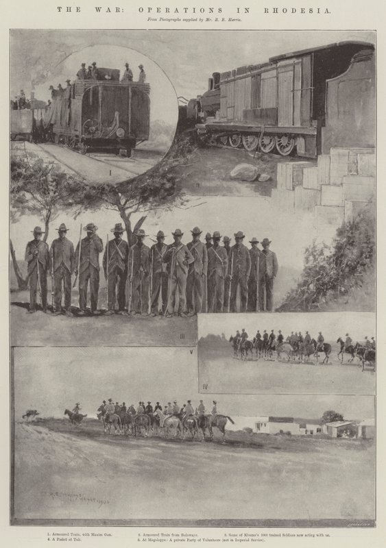 De oorlog, operaties in Rhodesië door Henry Charles Seppings Wright
