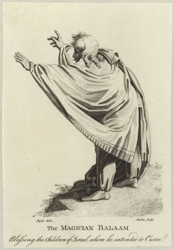 De Tovenaar Balaam door Johann Heinrich Füssli