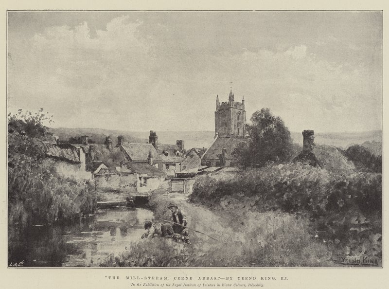 De Molenbeek, Cerne Abbas door Henry John Yeend King