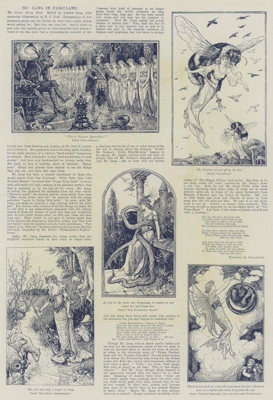 Mr Lang in Sprookjesland door Henry Justice Ford