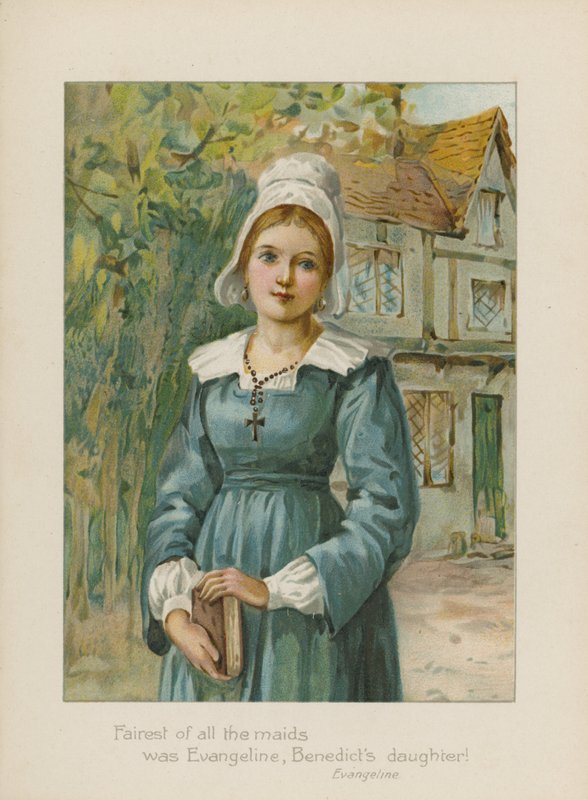 De mooiste van alle meisjes was Evangeline, Benedict