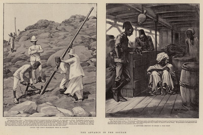 De opmars in de Soedan door Henry Marriott Paget