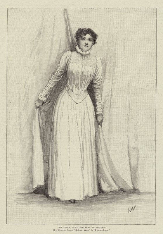 De Ibsen-voorstellingen in Londen door Henry Marriott Paget