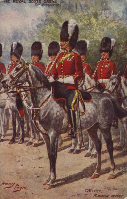 The Royal Scots Greys door Henry Payne
