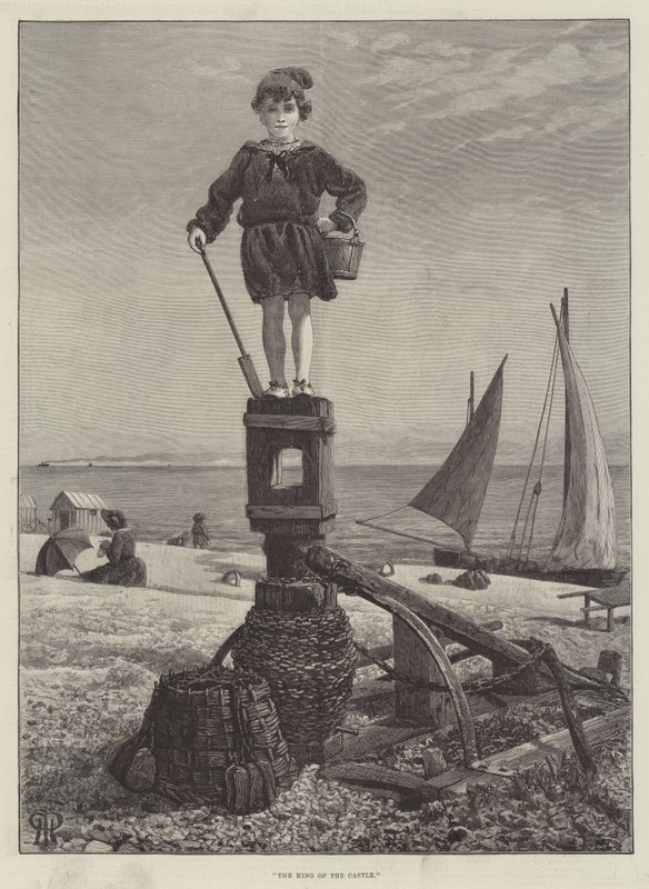 De koning van het kasteel door Henry Robert Robertson