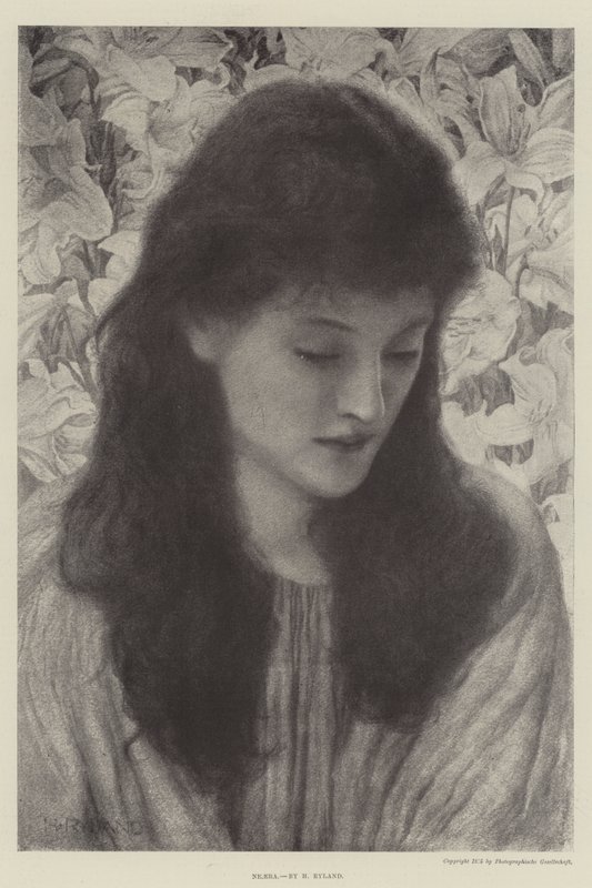 Neaera door Henry Ryland