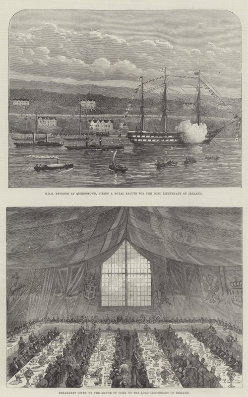 De Lord Lieutenant in Cork door Henry Spernon Tozer