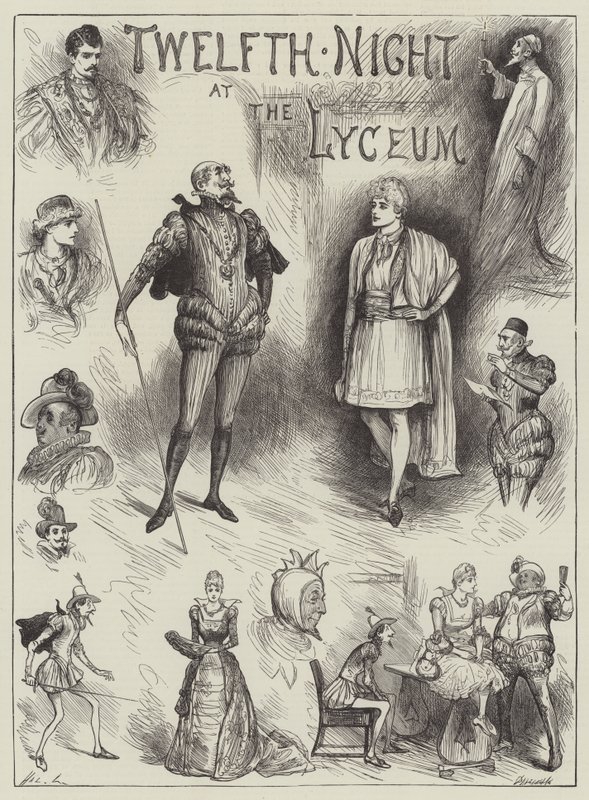 Driekoningenavond in het Lyceum door Henry Stephen Ludlow