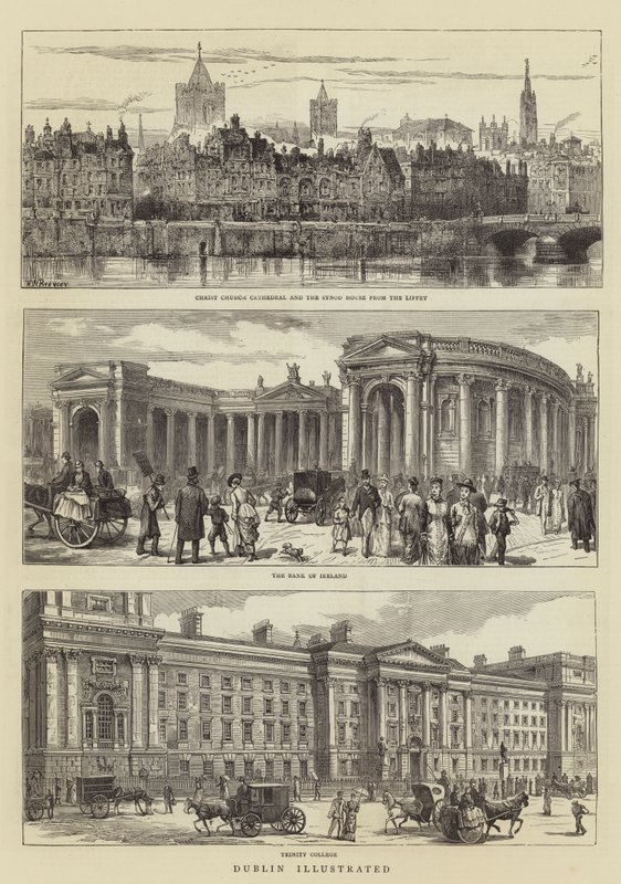 Dublin geïllustreerd door Henry William Brewer