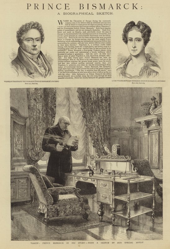 Prins Bismarck door Henry William Brewer