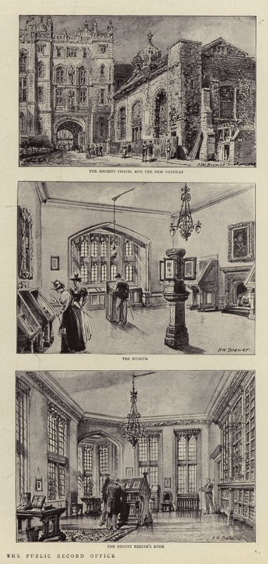 Openbaar archief door Henry William Brewer