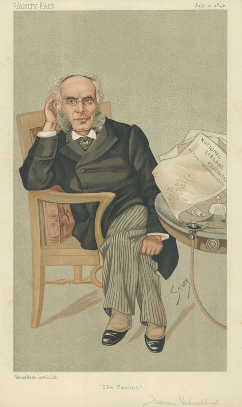 Mr Francis Schnadhorts door Henry Charles Seppings Wright