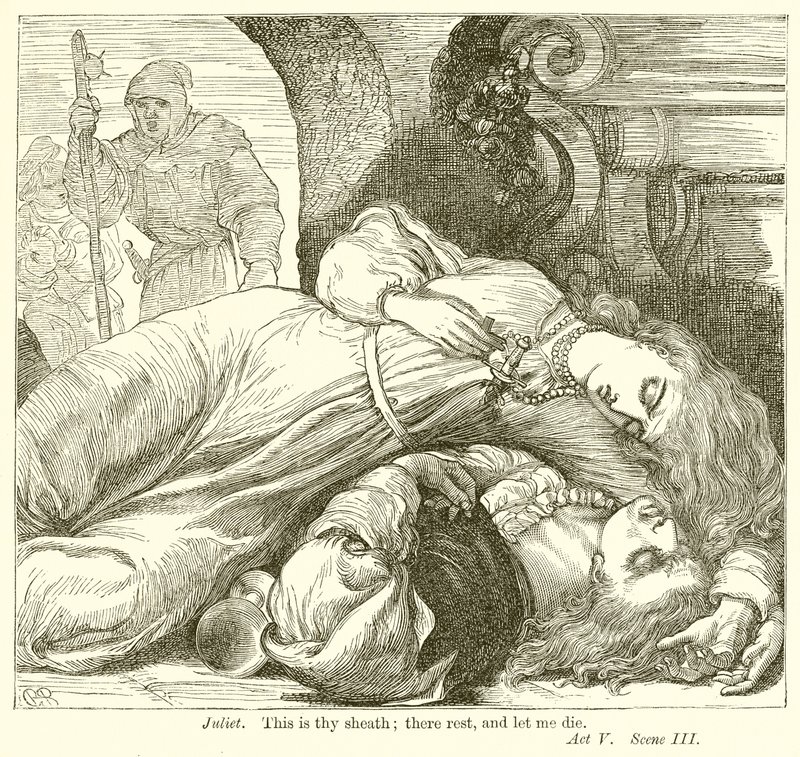 Romeo en Julia door Henry Courtney Selous