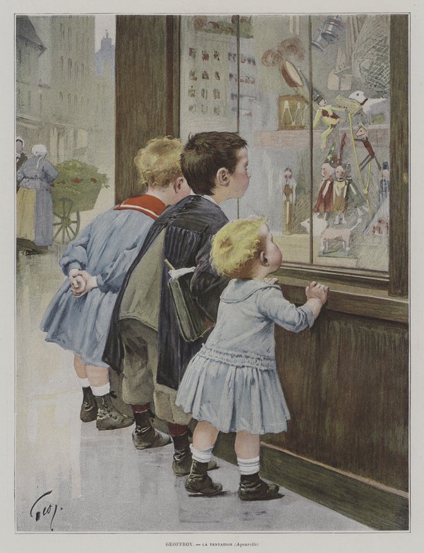 Verleiding door Henri Jules Jean Geoffroy