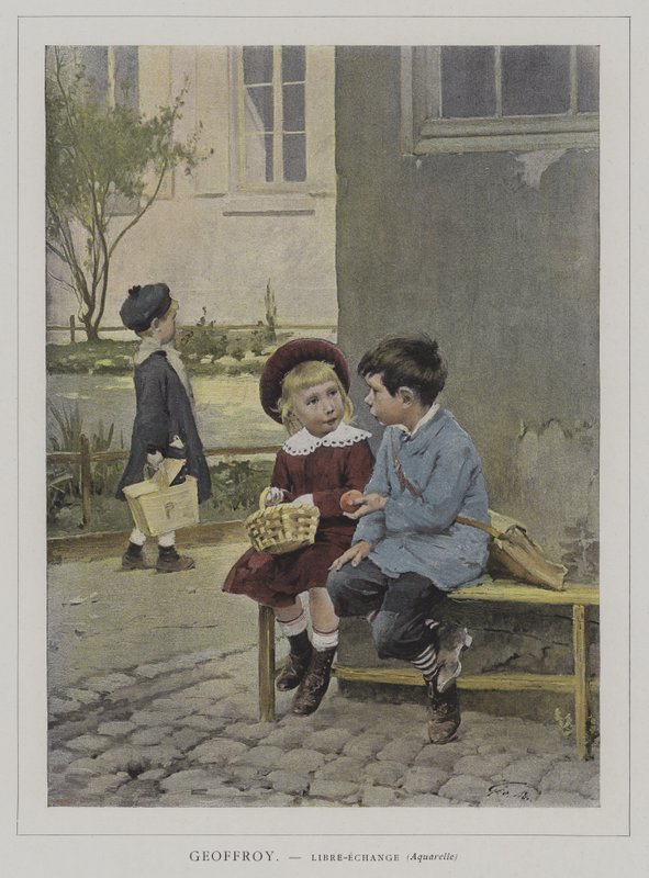 Vrije Handel door Henri Jules Jean Geoffroy