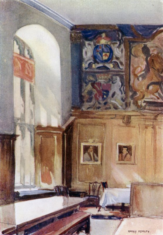 Magdalene Hall door Henry Morley