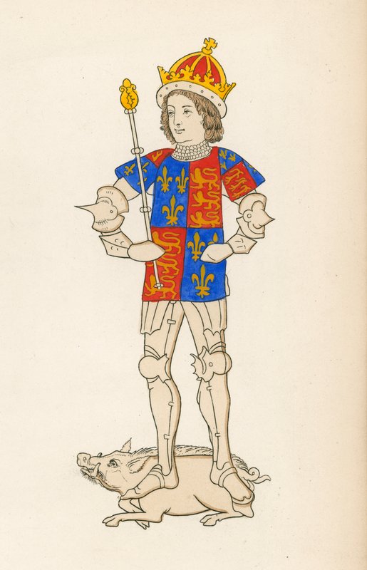 Koning Richard III, 1483-85 door Henry Shaw