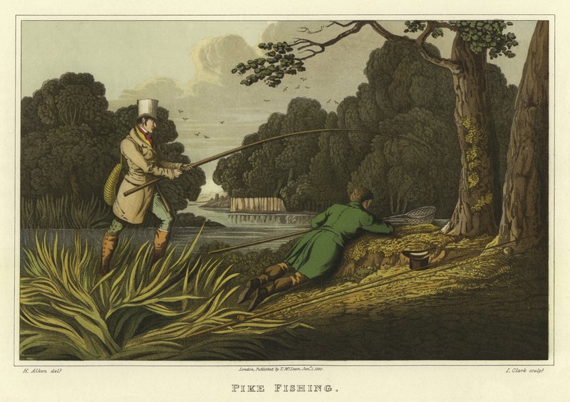Snoekvissen door Henry Thomas Alken