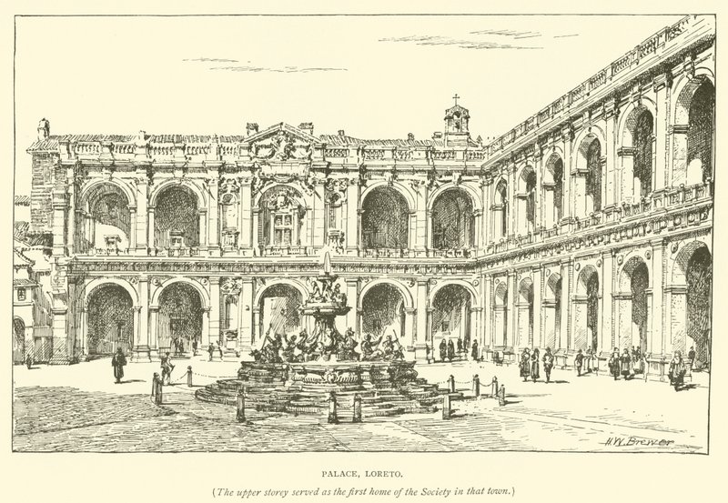 Paleis, Loreto door Henry William Brewer