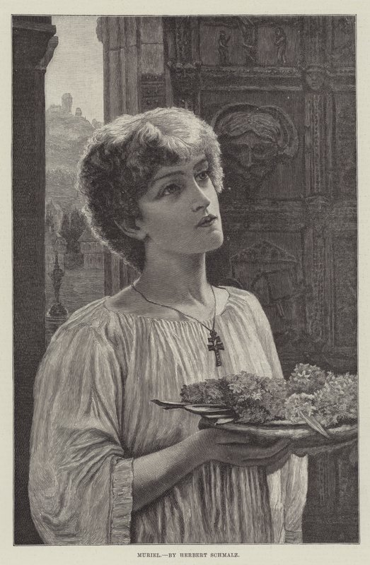 Muriel door Herbert Gustave Schmalz