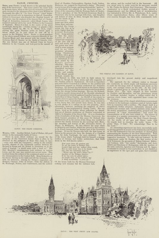 Eaton, Chester door Herbert Railton