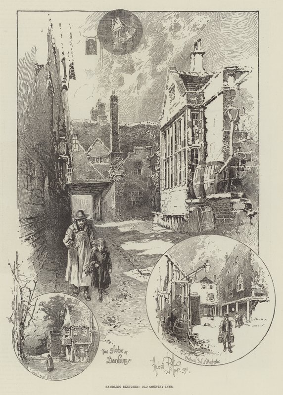 Rambling Schetsen, Oude Landelijke Herbergen door Herbert Railton