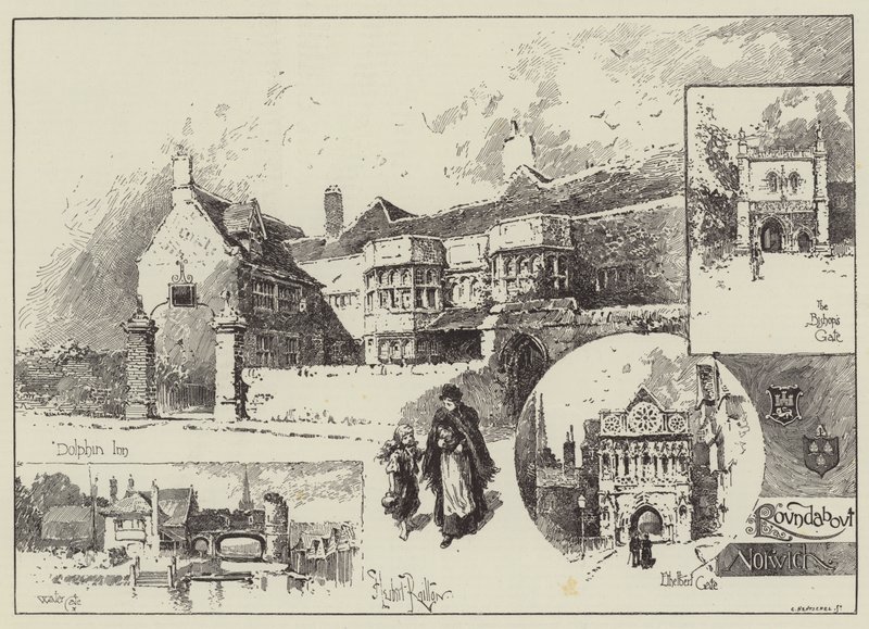 Rondom Norwich door Herbert Railton