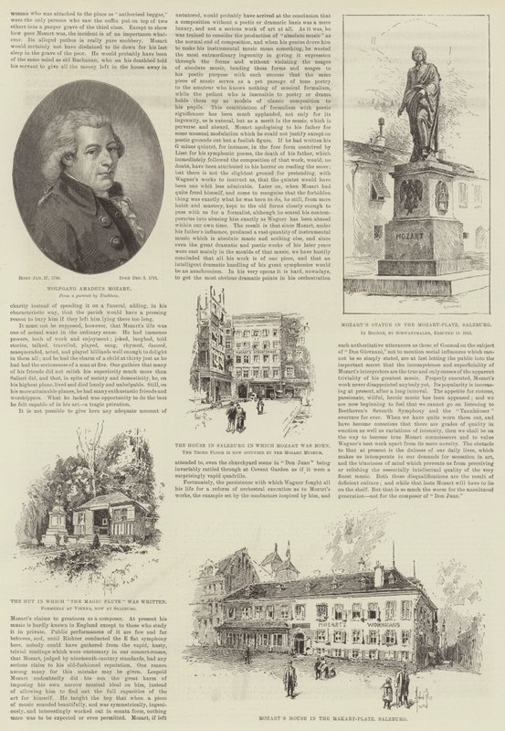 Het Mozart Eeuwfeest door Herbert Railton