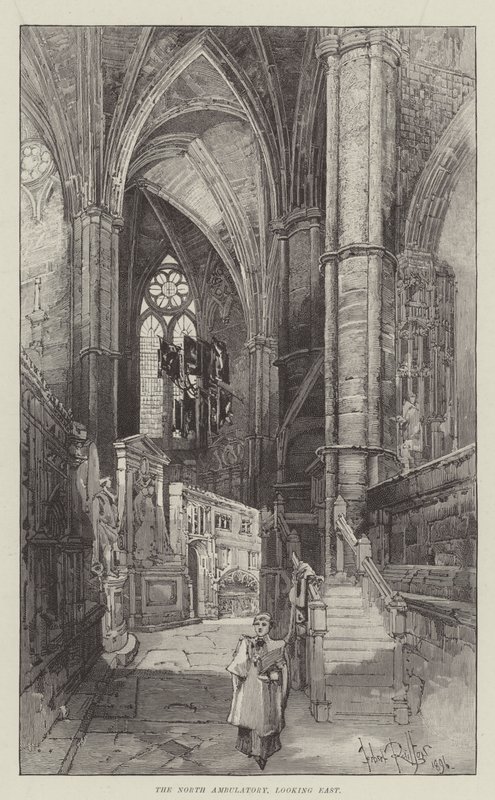 De Noordelijke Ambulatorium, kijkend naar het Oosten door Herbert Railton