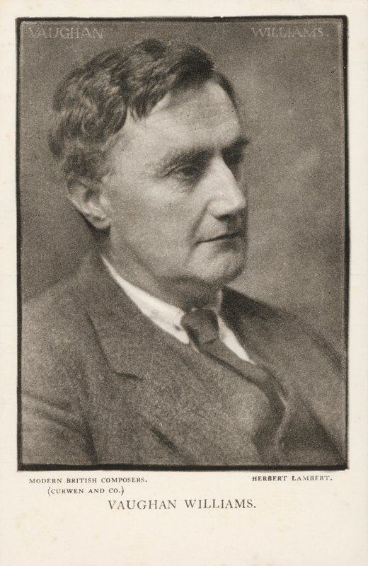 Ralph Vaughan Williams, muziekcomponist door Herbert Lambert