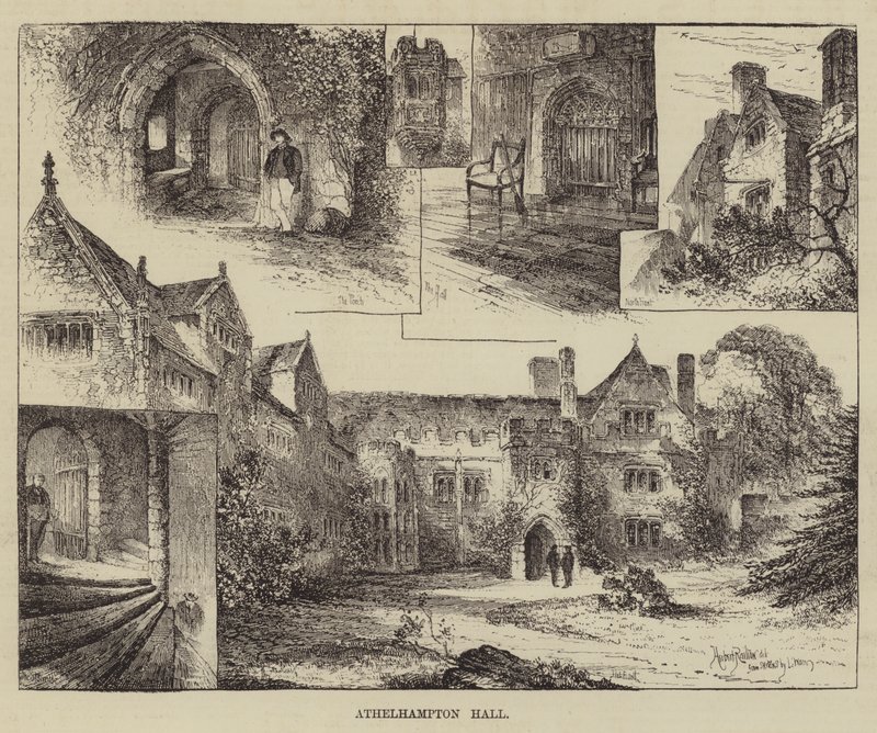 Athelhampton Hall door Herbert Railton
