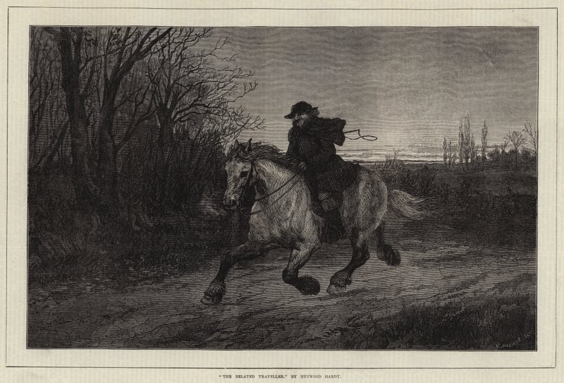 De Verlate Reiziger door Heywood Hardy