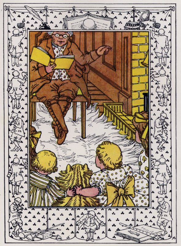 Neef Peter (kleur litho) door Hilda Broughton