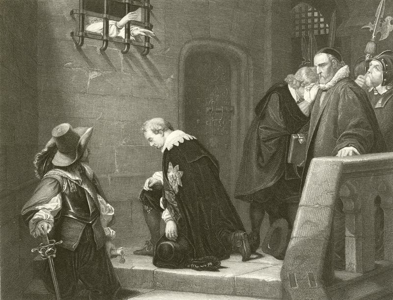Lord Strafford door Hippolyte Delaroche