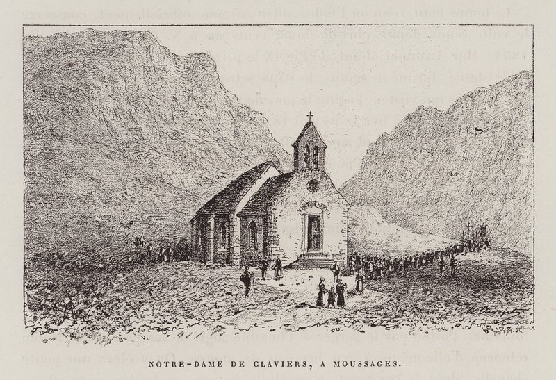 Notre-Dame De Claviers, A Moussages door Hubert Clerget