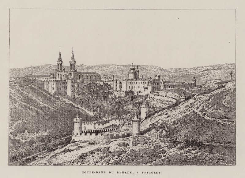 Notre-Dame Du Remede, A Frigolet door Hubert Clerget