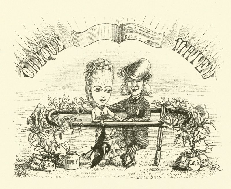 Cheque Mated (gravure) door Hugh Rowley