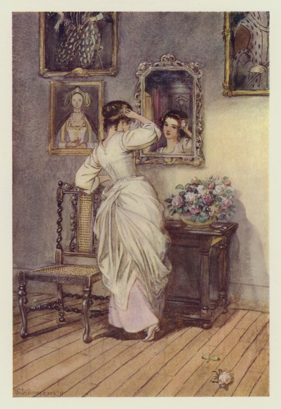 Hester Prynne door Hugh Thomson