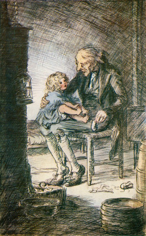 Silas uitnodigen met veel gegiechel door Hugh Thomson