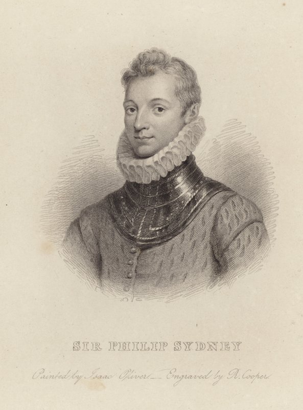 Sir Philip Sidney door Isaac Oliver