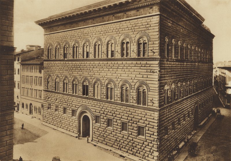 Florence: Palazzo Strozzi door Italian Photographer