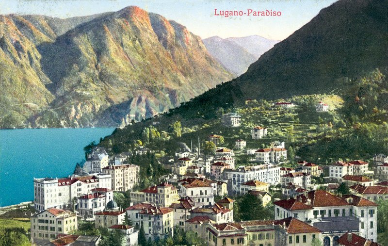 Lugano, Italië door Italian Photographer