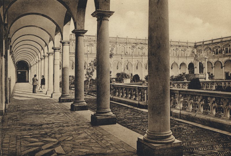 Napels: Chiostro Di S Martino door Italian Photographer